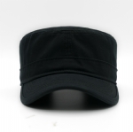 OEM Washed Cotton Army Hat,Black