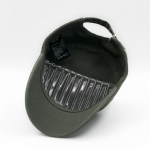 Army Green Washed Cotton Trucker Cap