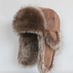 Fur winter hat