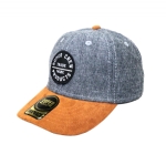 Snapback Hat for Men Women, Two Tone Heather Baseball Cap Adjustable Flat Bill Hip Hop Hat