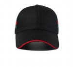 ack Cotton Twill Baseball Cap with Side Color Woven Tape, Unisex Adjustable Curved Brim Casual Hat for Men Women Daily Outdoor Wear