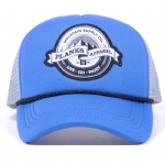 Foam Front Mesh Trucker Hats, Unisex Adjustable Curved Brim Caps with Woven Patch, Breathable Mesh Back for Summer Outdoor Streetwear